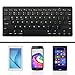 iXCC Ultra-Slim Bluetooth Keyboard for iPad Air 2 / Air, iPad mini 3 / mini 2 / mini, iPad 4 / 3 / 2, Galaxy Tabs and Other Mobile Devices - Black