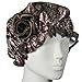 Kella Milla Stylish Satin Shower Cap - Snake Skin
