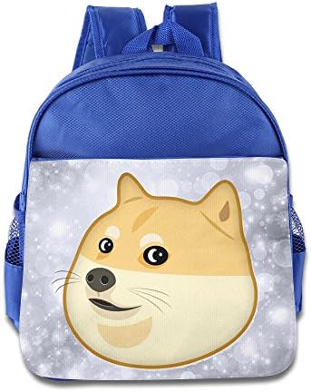 OurLove Doge Emoji Boy Daypack Leisure Size Size Key RoyalBlue