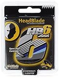 HB6 - HeadBlade Six Blade Replace Kit