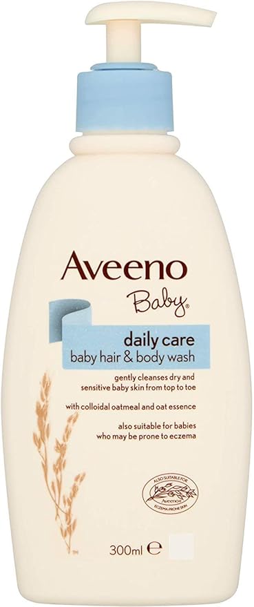 Aveeno Baby Daily Care Hair Body Wash 300 Ml Amazon Co Uk