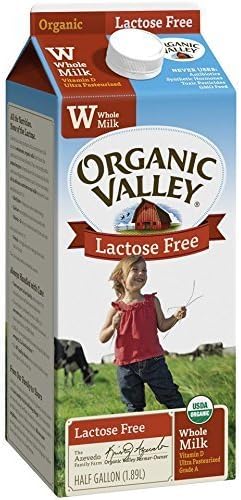 Organic Valley Lactose Free Ultra Pasteurized Whole Milk, 64 Fluid Ounce -- 6 per case. by Organic Valley