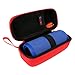 Khanka Hard Travel Case Replacement for JBL Flip 4 Waterproof Portable Bluetooth Speaker