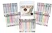 CulaLuva Gel Pen Set of 60 Unique Top Quality Gel Ink Pens for Adult Coloring, Doodling & Drawing