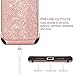iPhone 8 Case,iPhone 7 Case,BENTOBEN Sparkly Glitter Luxury 2 in 1 Slim Hybrid Hard PC Girls Women Cover with Shiny Leather Shockproof Protective Case for Apple iPhone 8/7(4.7 inch),Rose Gold&Pink