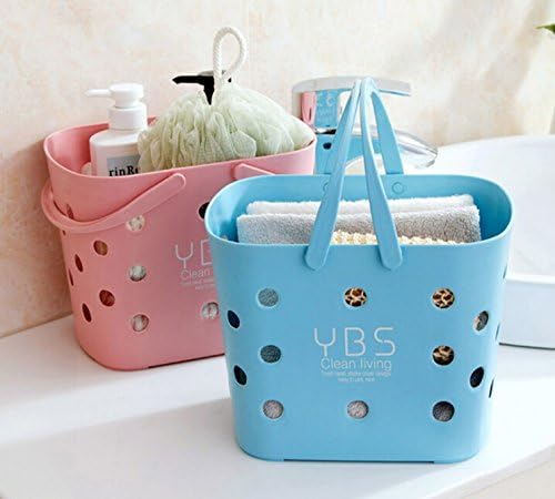 Plastic Bath Storage Laundry Picnic Basket Kitchen Desktop Boxfolding Large Bag Food