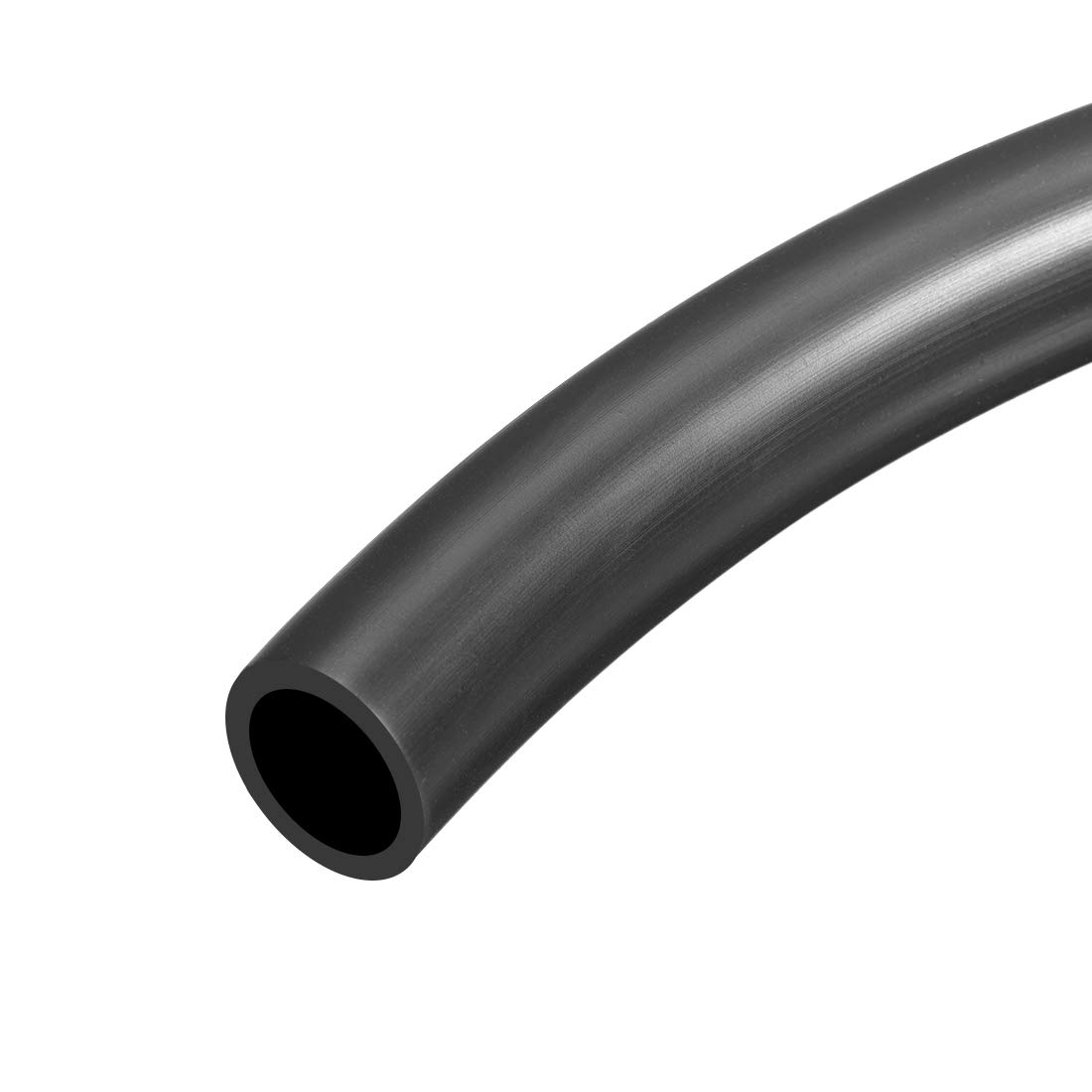 sourcing map Lubricating Oil Hose, 14mm ID x 18mm OD 6.6ft Rubber Water Hose Tubing Black