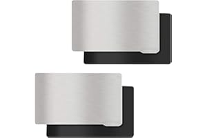 KOYOFEI 2PCS 3D Printer Platform for Elegoo Mars 3, Building Plate and Magnetic Sheet, Flexible Steel Plate Flex Bed for Elegoo Mars 3 Pro 3D Printer 150x95mm