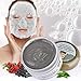 HailiCare Carbonated Bubble Clay Mask 3.52oz + Bamboo Charcoal Cleansing Brushes (Mask+Brush)