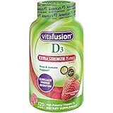 Vitafusion Extra Strength Vitamin D3 Gummies, 120 Count