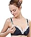CAKYE Women's Underwire Maternity Nursing Bra 3PACK (36B, Dark Blue)