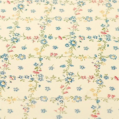 Amazon Com Self Adhesive Vinyl Vintage Yellow Floral Contact
