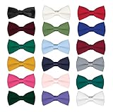 Men's Classic Pre-Tied Formal Tuxedo Bow Tie - Many Colors Available