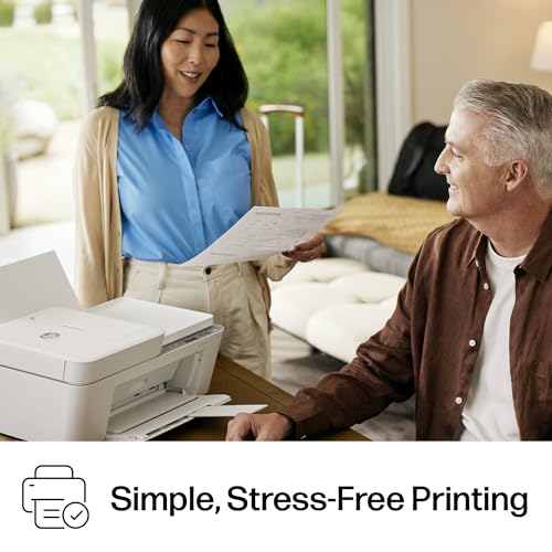 HP DeskJet 4255e Wireless All-in-One Color Inkjet Printer, Scanner, Copier, Best-for-Home, 3 Month Instant Ink Trial Included, AI-Enabled (588S6A)