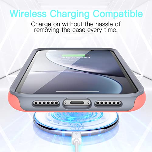 TEAM LUXURY Designed for iPhone XR Case, [Ultra Impact Resist