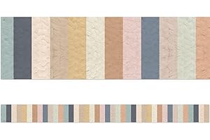 Teacher Created Resources Everyone is Welcome Stripes Straight Border Trim (TCR7126)