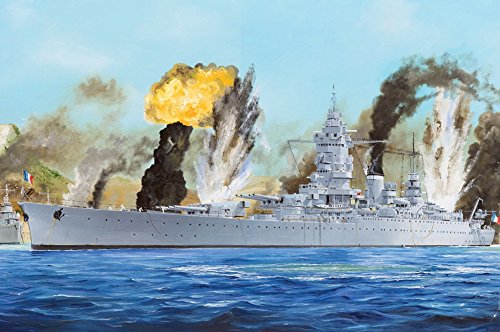French Navy Dunkerque Battleship 1/350 Ship Model Kit