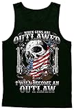 Blittzen Mens Tank Top When Guns Are Outlawed