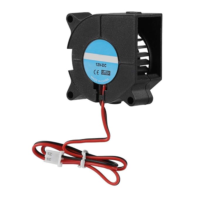 ASHATA 3D Drucker Lüfter DC 12/24V, Super Belüftung 40x40x20mm Radial Lüfter Turbine Gebläse Lüfter,4000-6000rpm Turbo Fan Ge