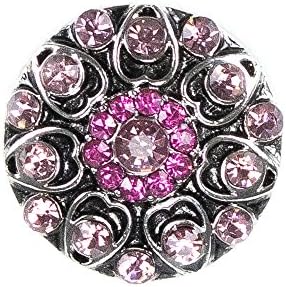 Golberg Snap Button Jewlery Charms and Bracelets and Rings - Leather Bracelets and Silver Bracelets and Rings - Multiple Colors and Sizes - Over 60 18mm Interchangeable Snap Jewelry Charms to Choose