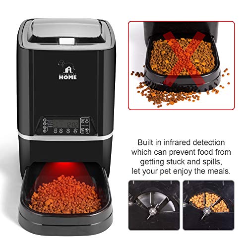 Automatic Pet Feeder Auto Cat Dog Timed Programmable Food Dispenser
