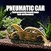 boxtech Aquarium Resin Ornament Decorations, Imitation Car Wreck for Air Bubble Stone Oxygen Pump Fish Tank Creative a Underwater Landscape Decorthumb 1