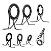 Delight-eShop-7Pcs-Vintage-Oval-Fishing-Rod-Eyes-Guides-Line-Rings-Dia-Pole-Repair-Kit