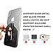 Sling Phone Grip, Strong adsorption Cell Phone Secure Holder Stretch Durable Smartphones Tablet Accessories, Ultra Slim Phone Stand Strap for iPhone X/8/7 Plus,Galaxy S7/S6/S5, iPad (Black)