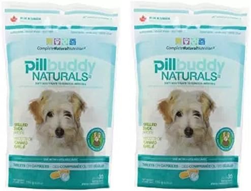 Complete Natural Nutrition Pill Buddy Naturals Duck (Allergy Formula), 2 Pack of 30 count