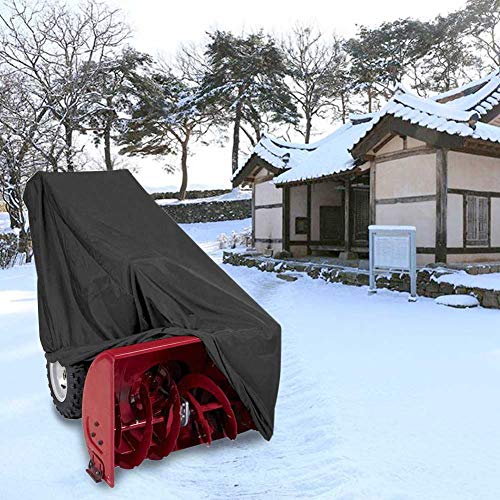 image for F Fellie Cover Waterproof Snow Thrower Cover Two Stage Snow Blower Cov