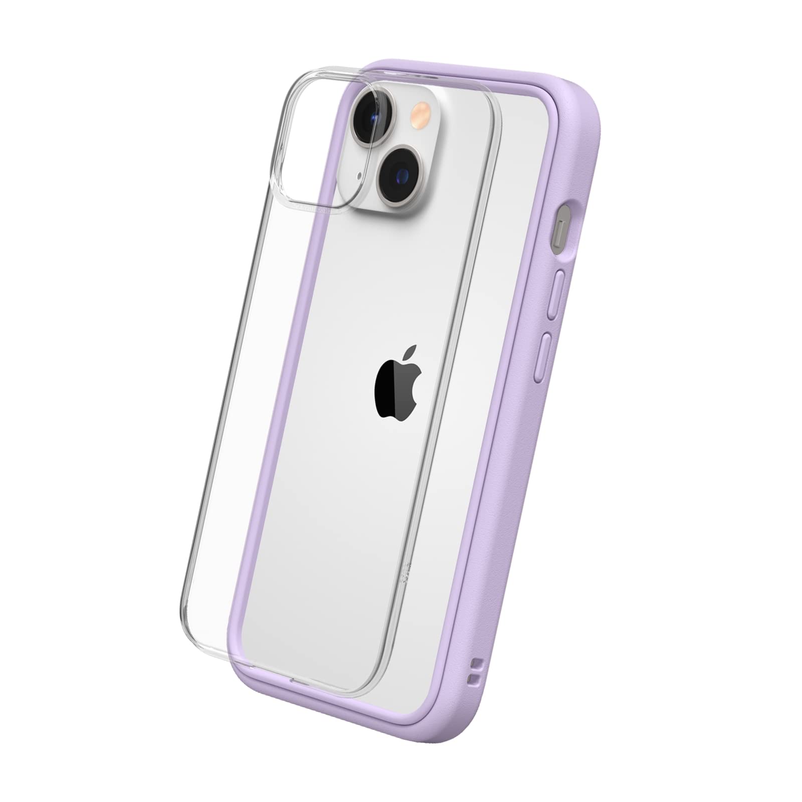 Photo 1 of RhinoShield Modular Case Compatible with [iPhone 14] | Mod NX - Customizable Shock Absorbent Heavy Duty Protective Cover 3.5M / 11ft Drop Protection - Violet