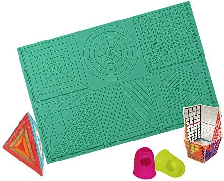 Aibecy 多目的3d印刷ペンテンプレートソフトシリコンマット3d描画テンプレート2pcs Fingerstalls付きコピーボード 新着