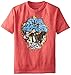 STAR WARS Little Boys' The Battle Tee, Red Heather, 7
