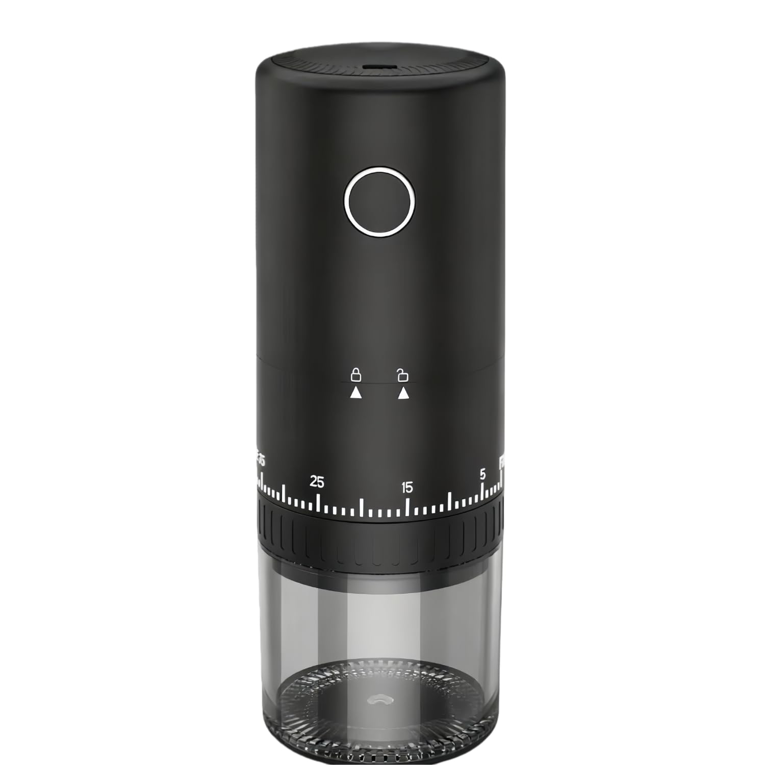 CEVING初の充電しながら粉砕可能なコーヒーミル、38段階調整可能な1.7倍速粉砕機能とセラミックコーンブラーを搭載、2000mAh大容量バッテリーで旅行やキャンプにも最適なポータブル設計。商品画像