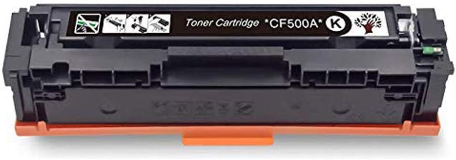 Cf53oa Cf531a Cf532a Cf533a Replaceable Compatible with Hp Color Toner Cartridge for Hp Color Laserjet Pro M154a M154nw M180n M181fw Printer-Black