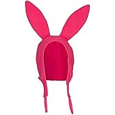LYSINK Family Matching Bunny Ears Bob's Louise Rabbit Ear Beanie Cosplay Costume Halloween Fleece Hat