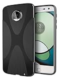 Moto Z Play Case, Cimo [X] Premium Slim Protective Cover for Motorola Moto Z Play Droid (2016) - Black