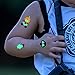 Waterproof Halloween Temporary Tattoo Stickers for kids, for Children Favor Party Decorations, 10 Pack