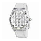 Technomarine Men's TM-115209 Cruise Monogram Analog Display Swiss Quartz White Watch