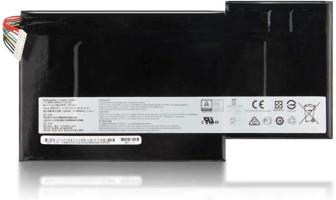 SERNN BTY-M6J Replacement Laptop Battery Compatible with MSI GS63 GS63VR GS73 GS73VR (6RF016CN) 6RF 