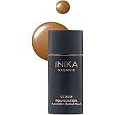 Organic Serum Foundation | Vegan, Buildable Coverage, Weightless Second Skin Feel, Transfer Proof with Skincare Ingredients in Sustainable Packaging. Radiant 25ml