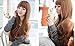DPIST® Wigs for Women Korean Fancy Long Healthy Hair Wig+wig Cap Light Brown