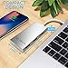 USB C Hub - 4K USB HDMI Adapter - SD Card Reader - 3 USB 3.0 Ports - Type C 3.1 Charging Port - USB C multi adapter for MacBook - Grey