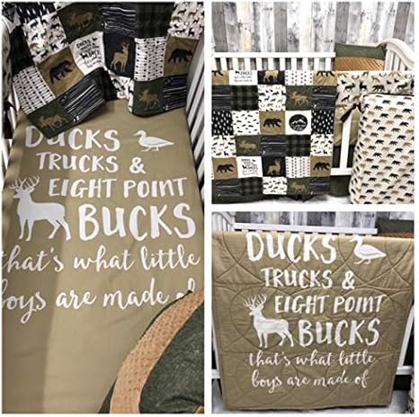duck hunting crib bedding