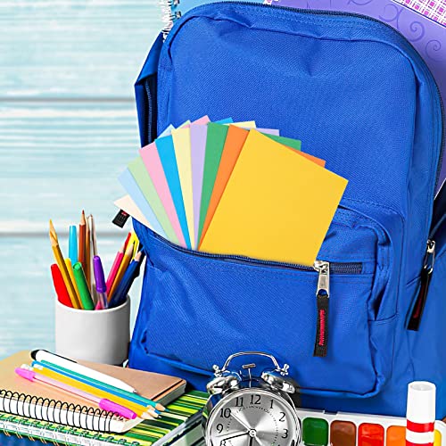 Koogel Flash Cards, A6 Revision Cards 9 Colours Index Cards 150 x 100mm（6x4