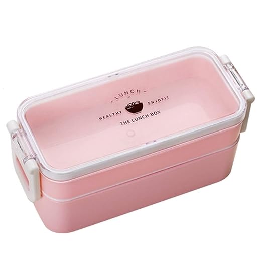 MED Microondas Japonesa Bento Box portátil Niño Caja de Almuerzo ...