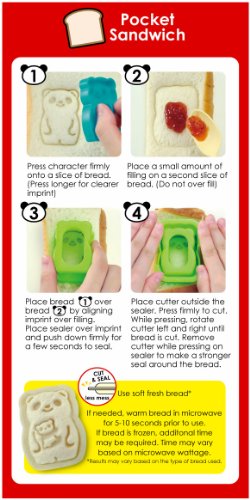 CuteZCute Animal Palz Mini Bento Sandwich Stamping Cutter & Egg Shaper - Thumbnail 2
