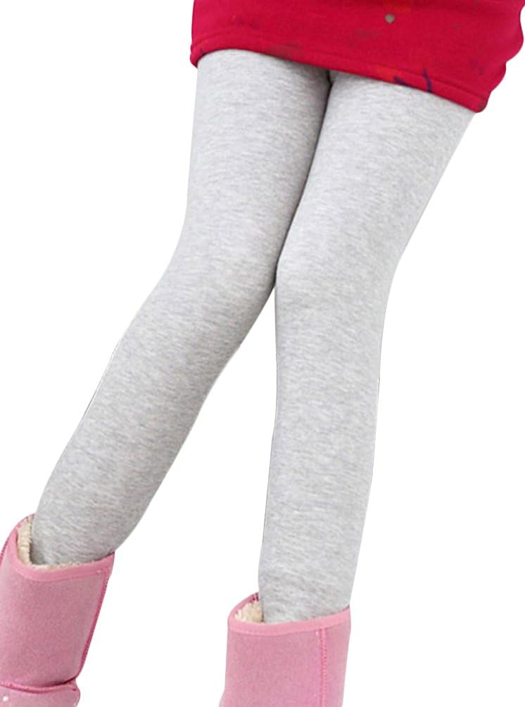 BOGIWELL Kid Girl Winter Cute Warm Thick Fleece Legging Pant