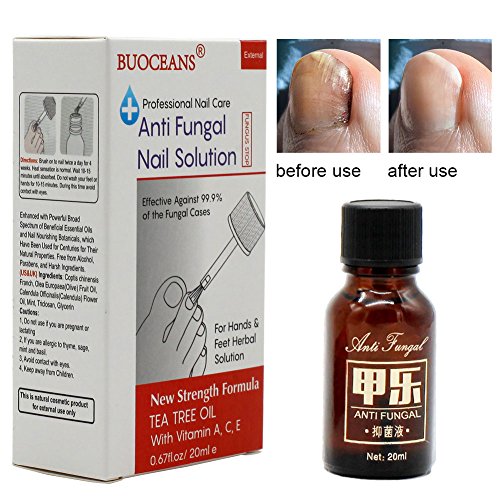 Fungus Stop, Fungal Nail Oil, Anti Fungus Nail Treatment, Effective against nail fungus, Anti fungal Nail Solution, Toenails & Fingernails Solution, Restores Toenail Fungus, Clear, 20 ml