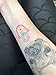 UV Tattoos: Daytime and Blacklight Colored Tattoos | (Pattern Design 2) | Rave, Neon, Festival, Party, Club, Henna, Yoga, Glow In The Dark Tattoos by Festival World